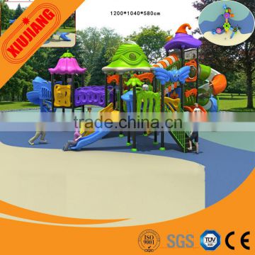 park plastic play equipment for kids outdoor playground