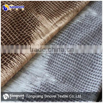 100 polyester embossed printing fabric, cushion fabric