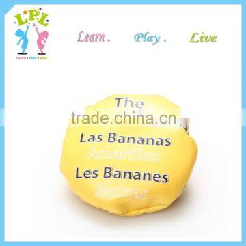 Customize kids toy promotional harmless pu leather exercise ball