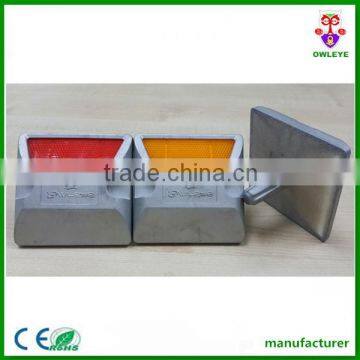 Alibaba China road safety aluminium cat eye road stud