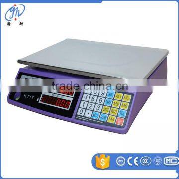 15kg electronic balance scale /fruit weighing scale pricing electronic scale