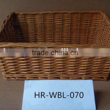 natural color handmade cheap wicker basket for sale