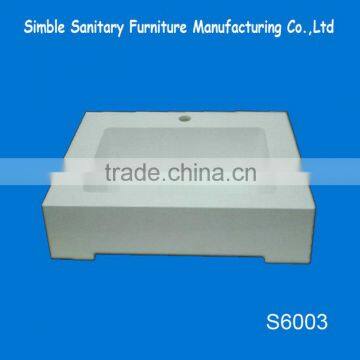 Acrylic Solid Surface Medical Wash Basin, Gelcoat Wash Basin photo-2