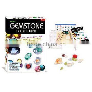 Junior Genuine Gemstone Collection Kit Geological Science Kit