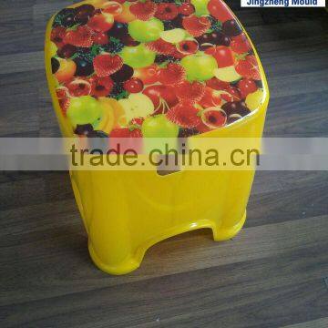 Plastic chair mould with printing