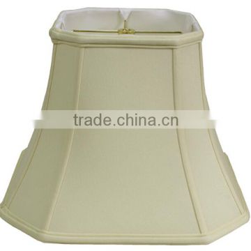 New Lampshade Anna Square Cut Corner W/Piping Brown Color