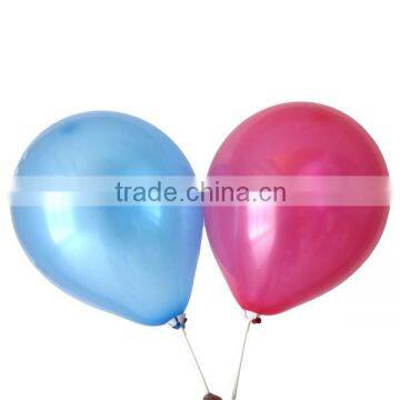 2016 Hot Sell Colorful Round Latex Balloon/pealized Round Balloon