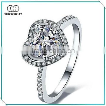 Hot sale custom cubic zirconia rings