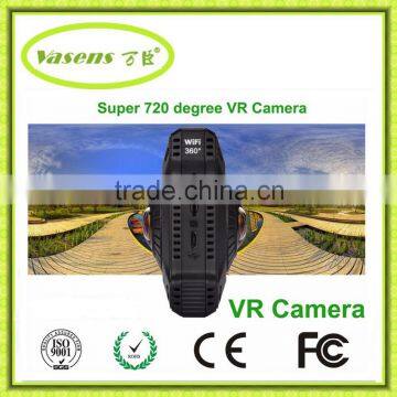 Dual Lens Fisheyes 360 Degree 720 Degree Panoramic Sport Camera 1080p Wifi Panoramic Camera photo-2