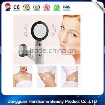Christmas Gift Slimming Beauty Facial Cleansing 3 in 1 Beauty Massager 1 MHz Infrared Ultrasonic EMS Therapy Beauty Device photo-5