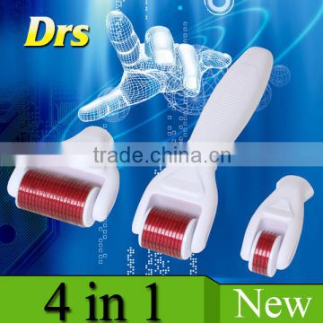 Medical grade 4 in 1 meso derma roller for face and body with best price made in china