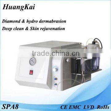 2015 hot sale skin rejuvenation water peeling hydrodermabrasion