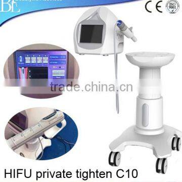 High Frequency  Hot Painless Female Private High Intensity Focused Ultrasound Care HIFU Vaginal Tightening Machine For Sale