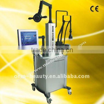 Vacuum+cavitation+rf +liposuction+Rotating Fat+video Control Ultrasound Cavitation For Cellulite System Fat Transfer F017 500W