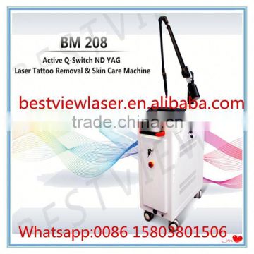 Best tattoo removal system for beauty salon Active q switch nd yag laser tattoo removal skin care machine