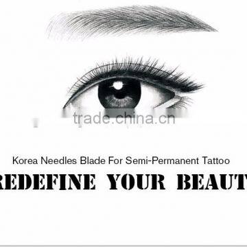 Flat Manual Needles Permanent Makeup Blades For Tattoo Microblade Eyebrow Handmade Tattoo Pen Needles photo-6