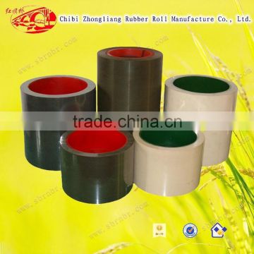 6"/10"/14" Aluminum Drum rice mill rubber roller, rice mill machine rubber rollers