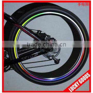 2013 hot sale colorful reflective bike stickers