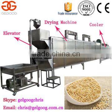 1000KG/H Stainless Steel Quinoa Seed Drying Cooling Machine Equipment