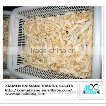 Dried seasoned smoked squid rings for sale