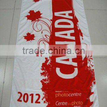 100% polyester microfiber beach Towel