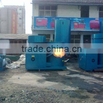 wood pellet burner for grain drying system