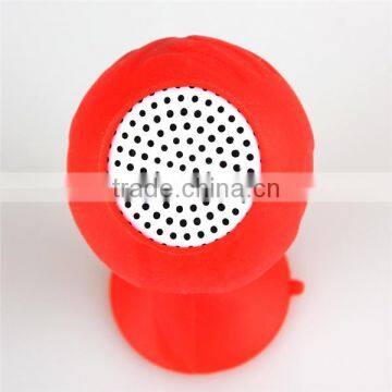 silicone sucker colorful phone speaker custom 10m mini bluetooth phone speaker