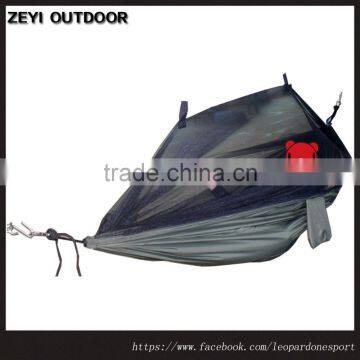 2016 ZEYI OUTDOOR Hammock With Mosquito Net Army Grey