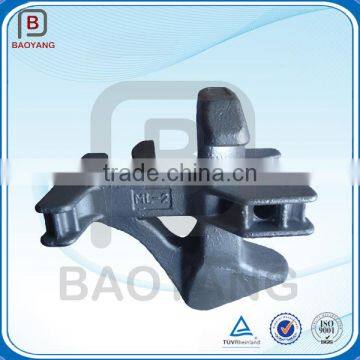 Cast and forged galvanized container lashing and fittings
