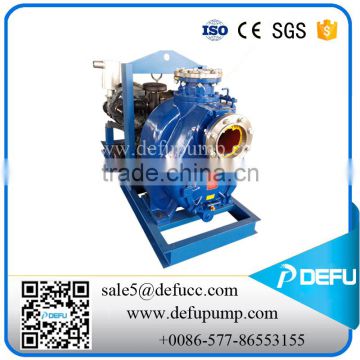 diesel engine driven high volume sewage pump