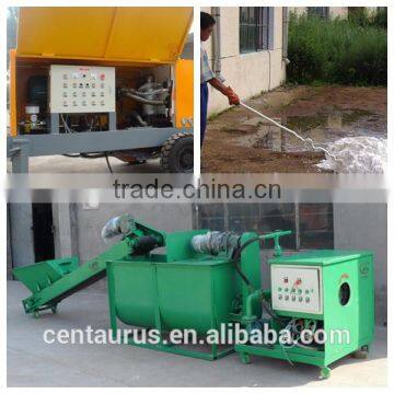 Best price concrete foam block machine low energy cost