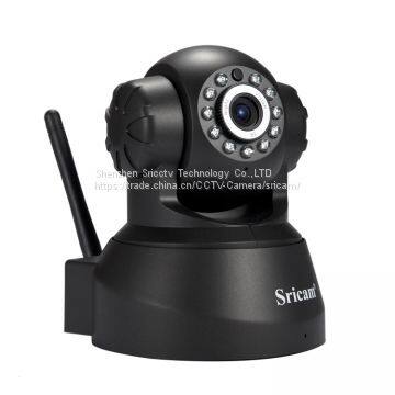 Sricam SP012 1.0 Megapixel CMOS Pan Tilt Two Way Audio Indoor IP Camera with SD Card Slot and Onvif Protocal