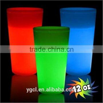 12oz Plastic PP Events Glow LOGO Printing Glow in the Dark Cup photo-3