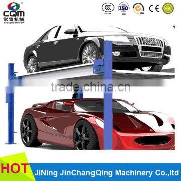 CE Hydraulic Simple Parking Two Floors Four Post Mini Car Park