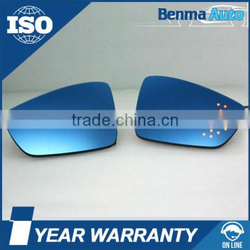 Car rearview mirror with LED , Auto anti glare blue side mirror