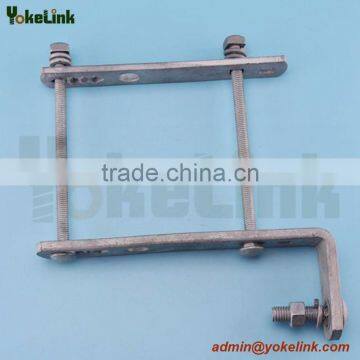 China Supplier Hot Dip Galvanized Steel Cutout & Arrester Bracket With Good Price photo-3