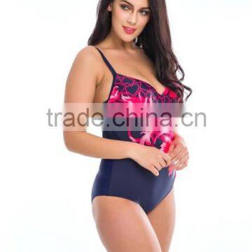 2016 New Sublimation Printed Plus Size Swimwear photo-2
