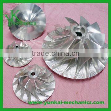 Custom Aluminum Blower Impeller, Cnc Machining Aluminum Blower Impeller photo-3