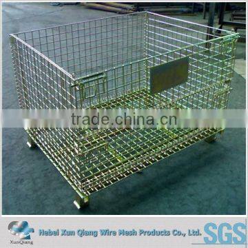 Galvanized Wire Mesh Container Large Storage Container photo-3