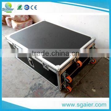 DJ Mixer Cases 19" Standard 16u Shockproof Mixer Flight Case With Table Legs China photo-3