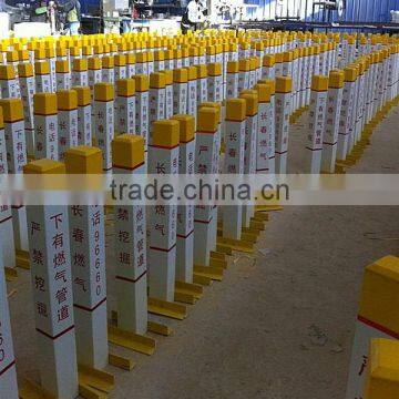 Corrosion Resistant Frp Road Marker Post , Driveway Markers, Warning Sign Pile photo-2