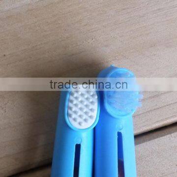 Dog Soft Finger Toothbrush Oral Dental Brush Reduce Plaque Tartar Pet Toothbrush photo-4