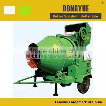 Moving type paddle cement mixer