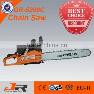 GR-5200C gasoline powerful garden tools Chainsaw/Chain saw/cutting machine