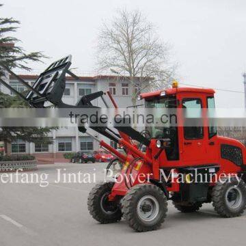 1 Ton Mini Compact Wheel Loader For Sale, Hot Sale in 2014 photo-2