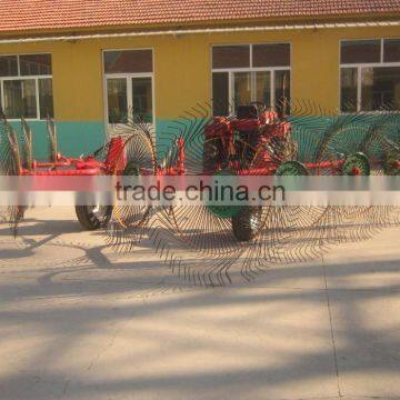 With Two Years Warranty 8 Wheel Caddy Hay Rake, Carted Hay Rake,Hay Tedder for Sale photo-3