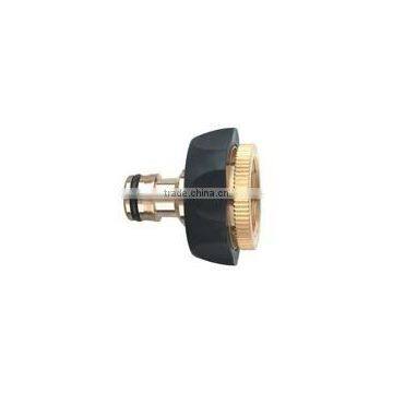 high quality 1/2" Brass hose connector adaptor with rubber SG1205