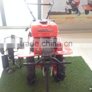 Reliable and Durable Agriculture Tool 6.5hp Portable Hand Rotavator With Belt Driving