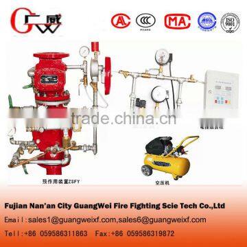 Low price fire fighting equipment preaction fire alarm valve for fire alarm system