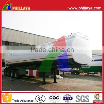 4 Axles Road Mobile Tanker 60000L Fuel Gasoline Oil Tank Semi Trailer photo-4